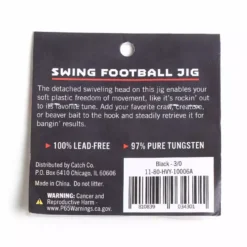 Heavy Metal Tungsten Swing Football Jig 7 Heavy Metal Tungsten Swing Football Jig -Baits Sales 11 80 hvy 10006a alt2 resized