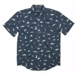 Badfish Cuttyhunk Short Sleeve Button Up Shirt