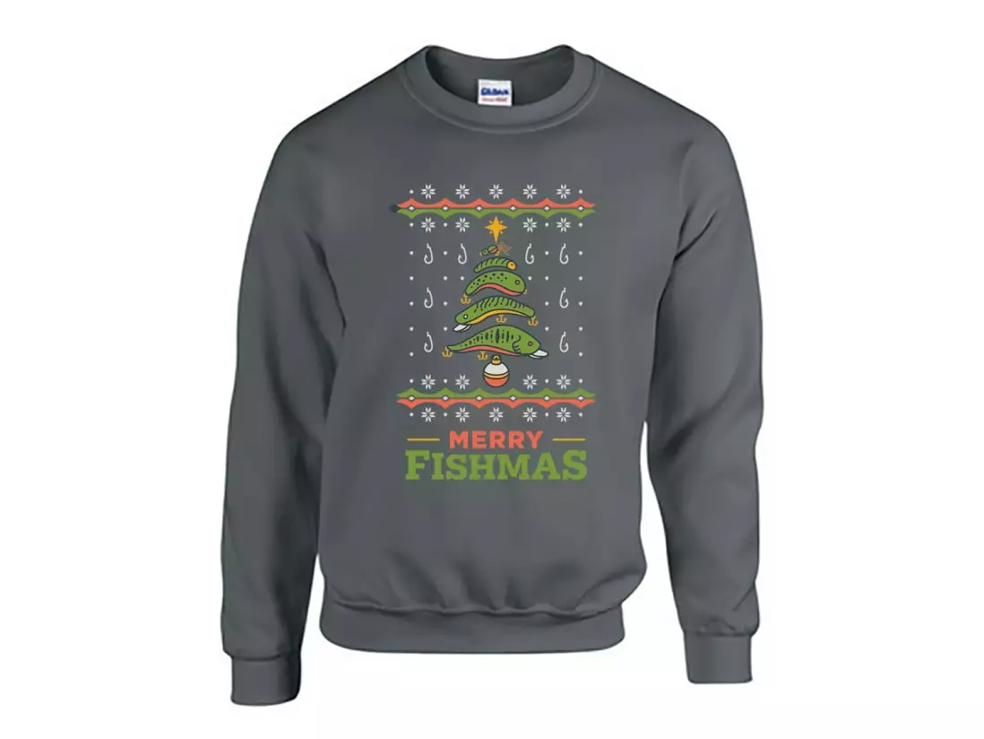 Karl's Fishing & Outdoors Merry Fishmas Sweater 3 Karl's Fishing & Outdoors Merry Fishmas Sweater
