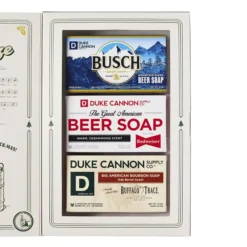 Duke Cannon Jingle Booze Soap Gift Set -Baits Sales dukecannon jingleboozesoap giftset inside 75 06 dcn 10015a