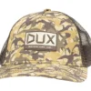 DUX Waterfowl Co. DUX Camo Hat 1 DUX Waterfowl Co. DUX Camo Hat -Baits Sales dux cuppedduxcamo camohat 50 25 dux 10005a