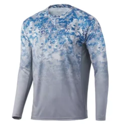 HUK Icon X Tide Change Fade Long Sleeve Shirt