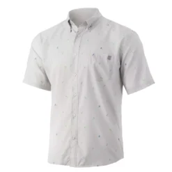 HUK Fly Hooks Teaser Short Sleeve Shirt