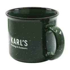 Karl's Fishing & Outdoors Karl's Campfire Mug 12 Karl's Fishing & Outdoors Karl's Campfire Mug -Baits Sales karls campfiremug angle 75 06 krl 10008a