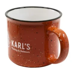 Karl's Fishing & Outdoors Karl's Campfire Mug 13 Karl's Fishing & Outdoors Karl's Campfire Mug -Baits Sales karls campfiremug angle 75 06 krl 10008b