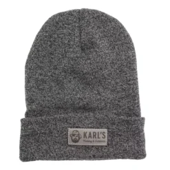 Karl's Fishing & Outdoors Cuff Beanie -Baits Sales karls greyblackmarbled cuffbeanie 50 25 krl 10000b