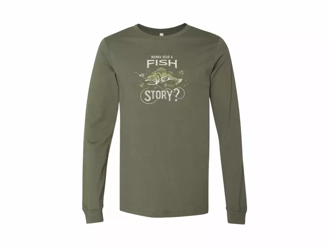 Karl's Fishing & Outdoors Fish Story Long Sleeve 3 Karl's Fishing & Outdoors Fish Story Long Sleeve