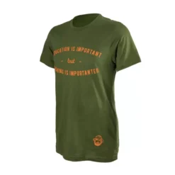 Karl's Fishing & Outdoors Education T-shirt 7 Karl's Fishing & Outdoors Education T-shirt -Baits Sales karls olive educationtshirt angled 50 01 krl 10002