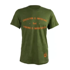 Karl's Fishing & Outdoors Education T-shirt 8 Karl's Fishing & Outdoors Education T-shirt -Baits Sales karls olive educationtshirt front 50 01 krl 10002