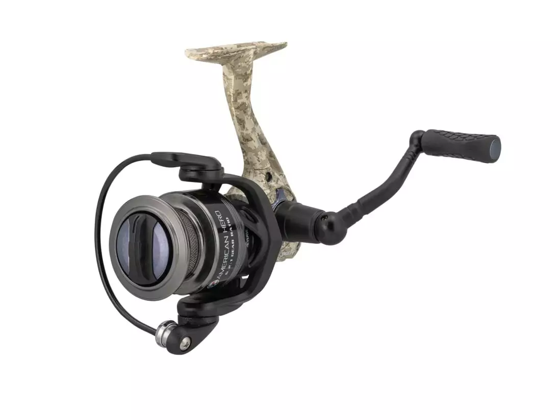 Lews American Hero Camo Spinning Reel 4 Lews American Hero Camo Spinning Reel - Image 2