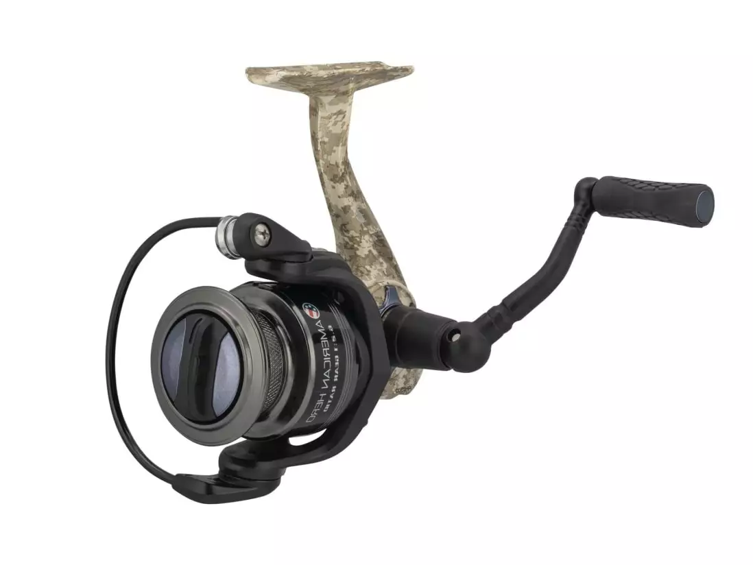 Lews American Hero Camo Spinning Reel 6 Lews American Hero Camo Spinning Reel - Image 4