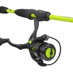 Lews Hypersonic Spinning Combo -Baits Sales lews hypersonicspinningcombo reelcloseup 42 01 lew 10009a