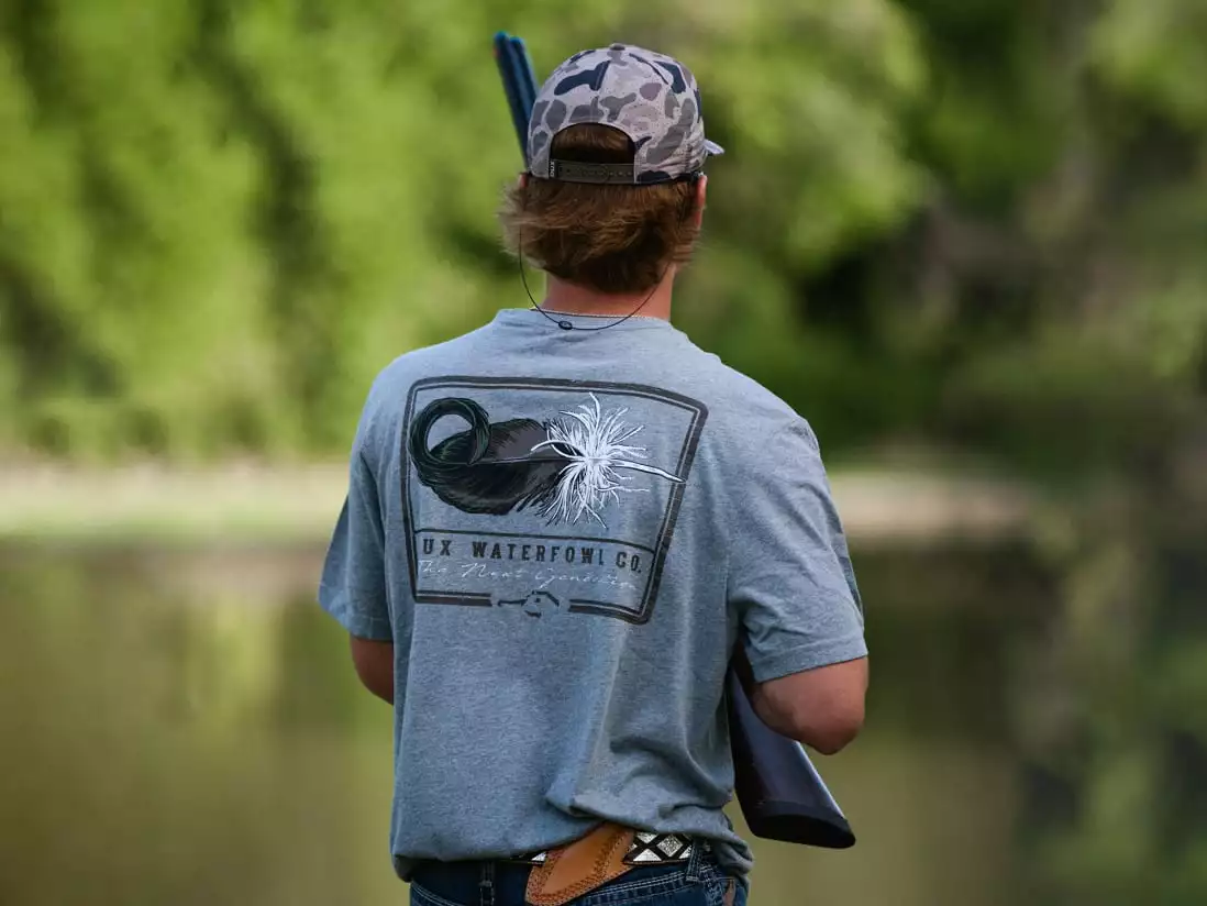 DUX Waterfowl Co. DUX Mallard Curl T-Shirt 4 DUX Waterfowl Co. DUX Mallard Curl T-Shirt - Image 2