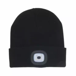 Night Scout Knit Beanie - Black