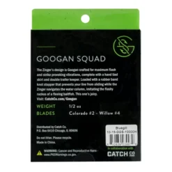 Googan Squad Zinger 13 Googan Squad Zinger -Baits Sales package back zinger