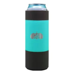 Toadfish Outfitters Slim Can Cooler 12oz 7 Toadfish Outfitters Slim Can Cooler 12oz -Baits Sales slim can teal front new 1